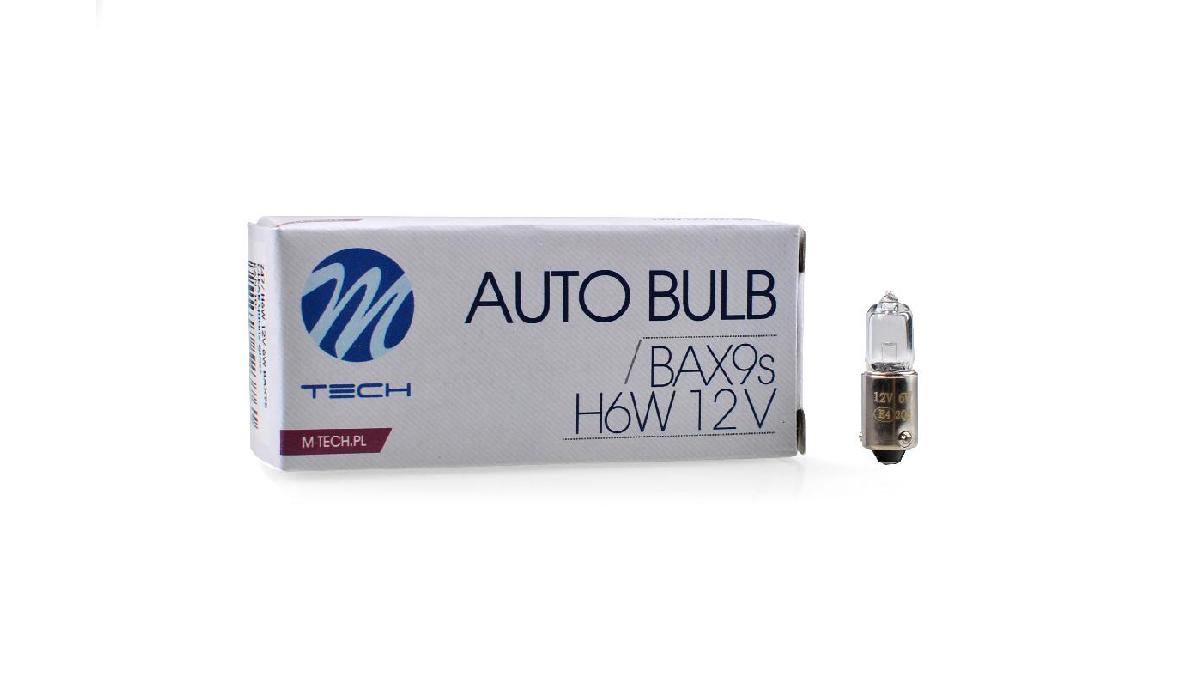 Ampoule+halog%C3%A8ne+M-Tech+H6W+BAX9S+6W+12V+CLEAR