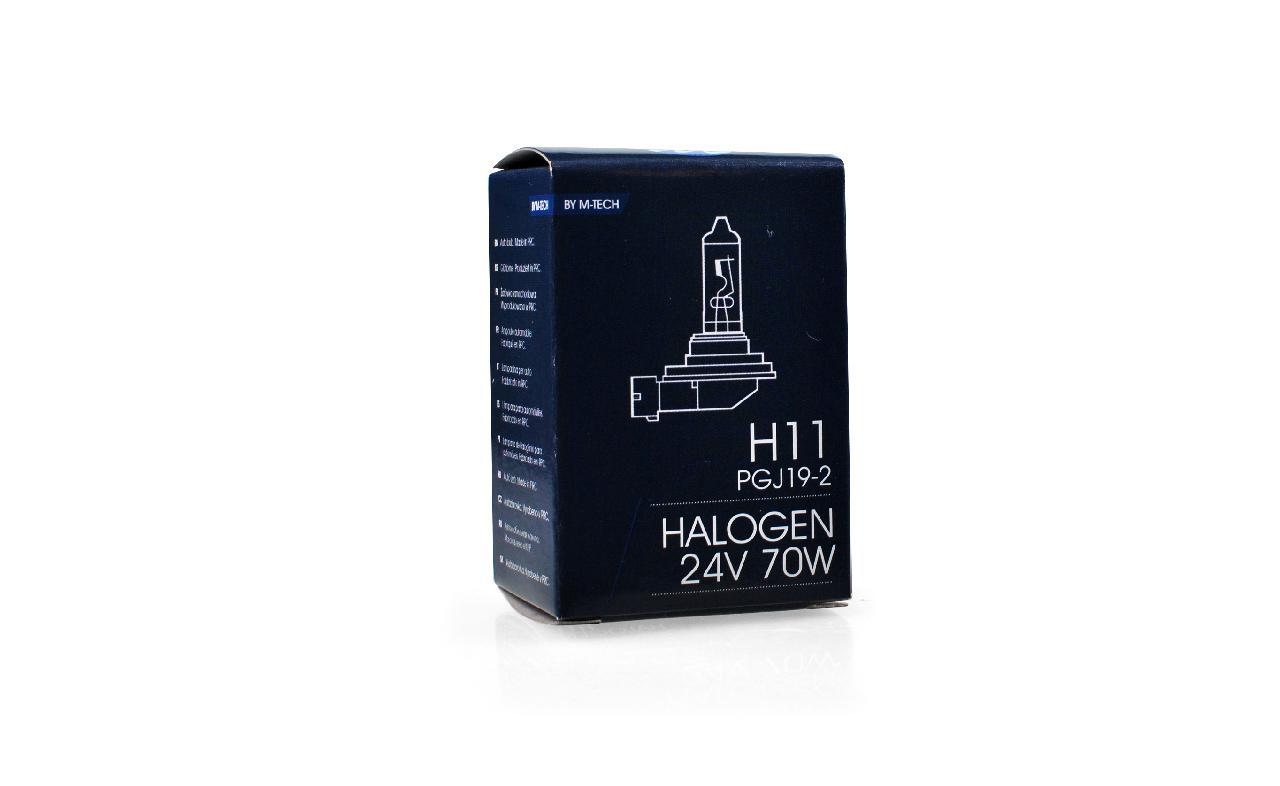Ampoule halogène MTech H11 PGJ192 70W 24V (Z908)