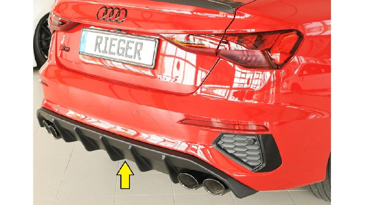 RIEGER+TUNING++Diffuseur+AR+en+ABS+pour+AUDI+A3+S-line%2FS3+%28GY%29%282020-%29+limousine