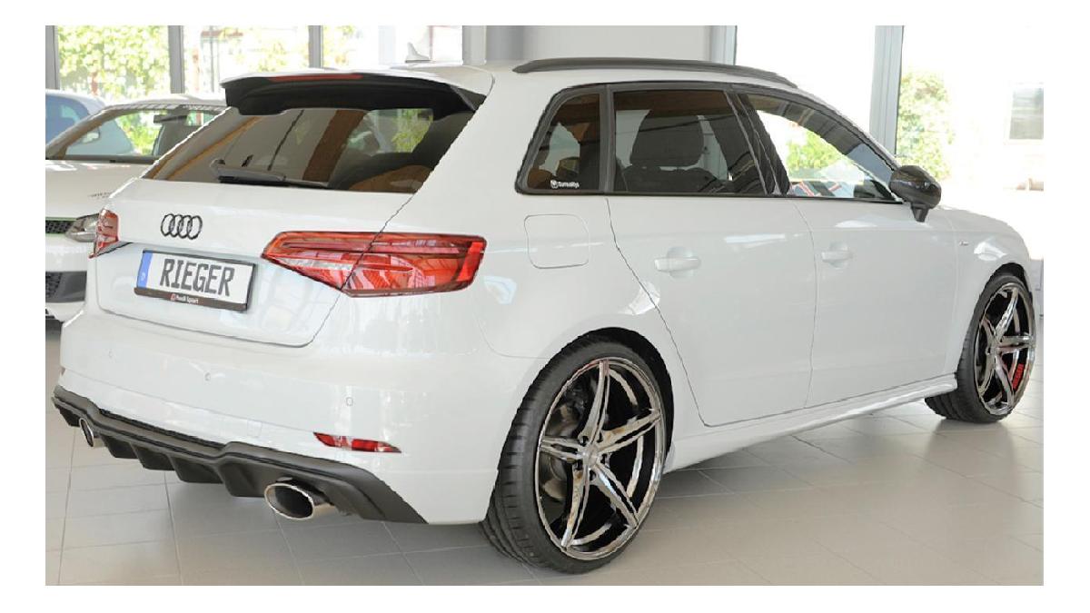 RIEGER+TUNING+Diffuseur+AR+en+ABS+pour+AUDI+A3+S-Line+%2F+S3+%288V%29+Facelift+%282016-%29+Sportback+avec+%C3%A9chappement+ovale
