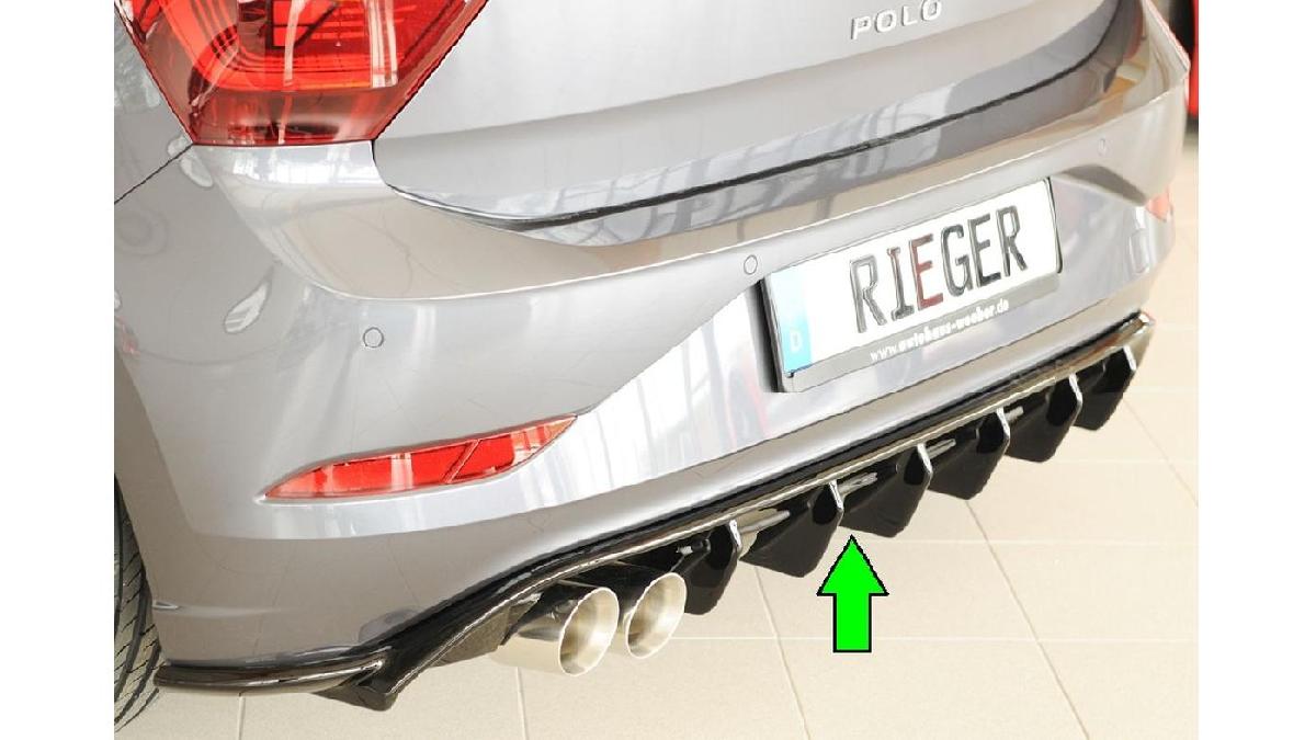 RIEGER+TUNING+Diffuseur+AR+en+ABS%2Fnoir+brillant+pour+VW+Polo+%28AW%29+%282017-%29+GTI%2FR-Line