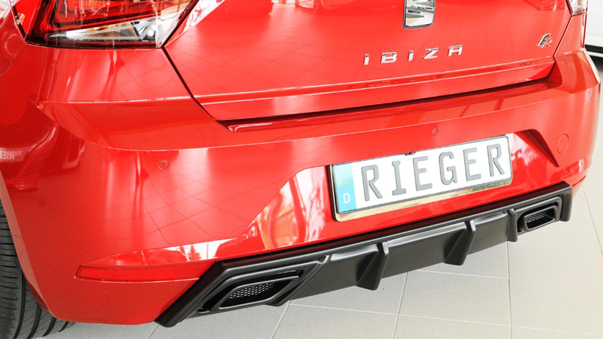 RIEGER+TUNING+Diffuseur+AR+en+ABS+pour+SEAT+Ibiza+%28KJ%2FKL1%29+incl.+FR+%282017-%29+avec+%C3%A9chappement+d%27origine