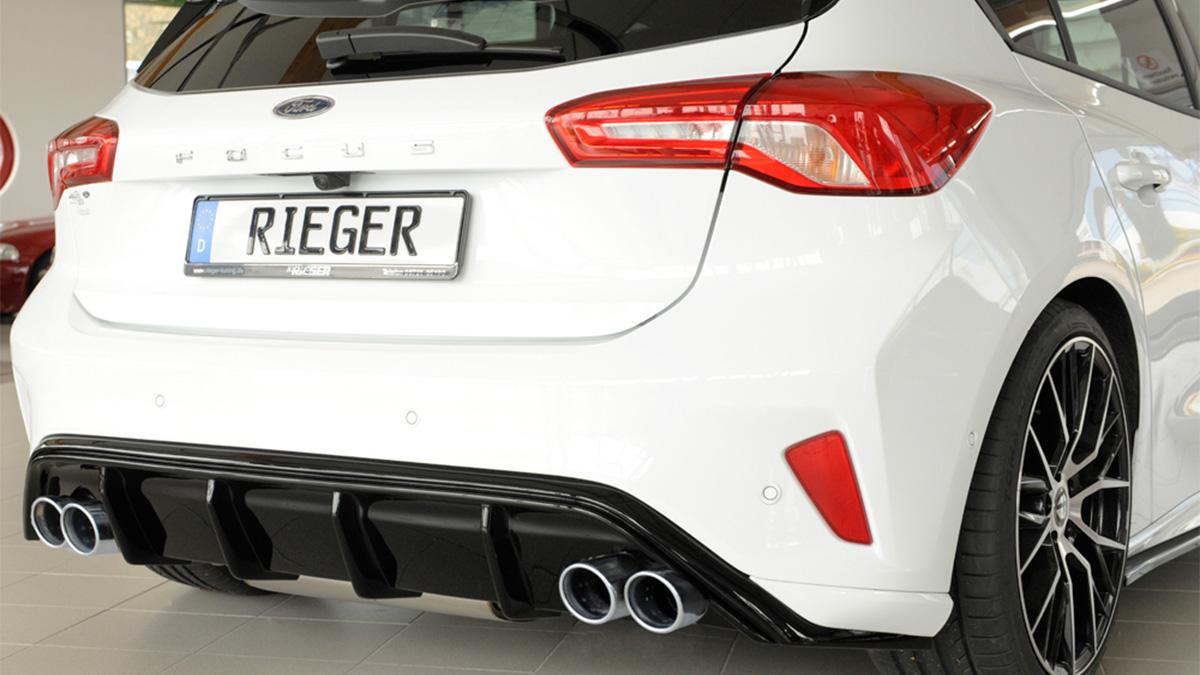 RIEGER+TUNING+Diffuseur+AR+en+ABS%2Fnoir+brillant+pour+FORD+Focus+4+%28DEH%29%282017-%29+Hatchback+avec+%C3%A9chappement+doubles+sorties+D%26G+%284x+80mm%29