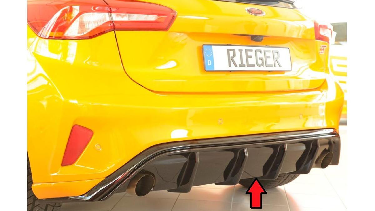 RIEGER+TUNING+Diffuseur+AR+en+ABS+pour+FORD+Focus+4+%28DEH%29%282017-%29+Hatchback+avec+%C3%A9chappement+simples+sorties+D%26G+%282x+83mm%29