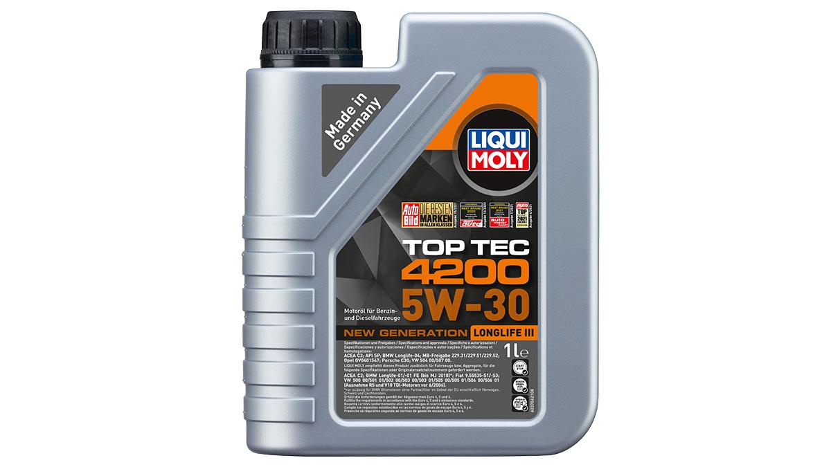 Huile+LIQUI+MOLY+TOP+TEC+4200+5W-30