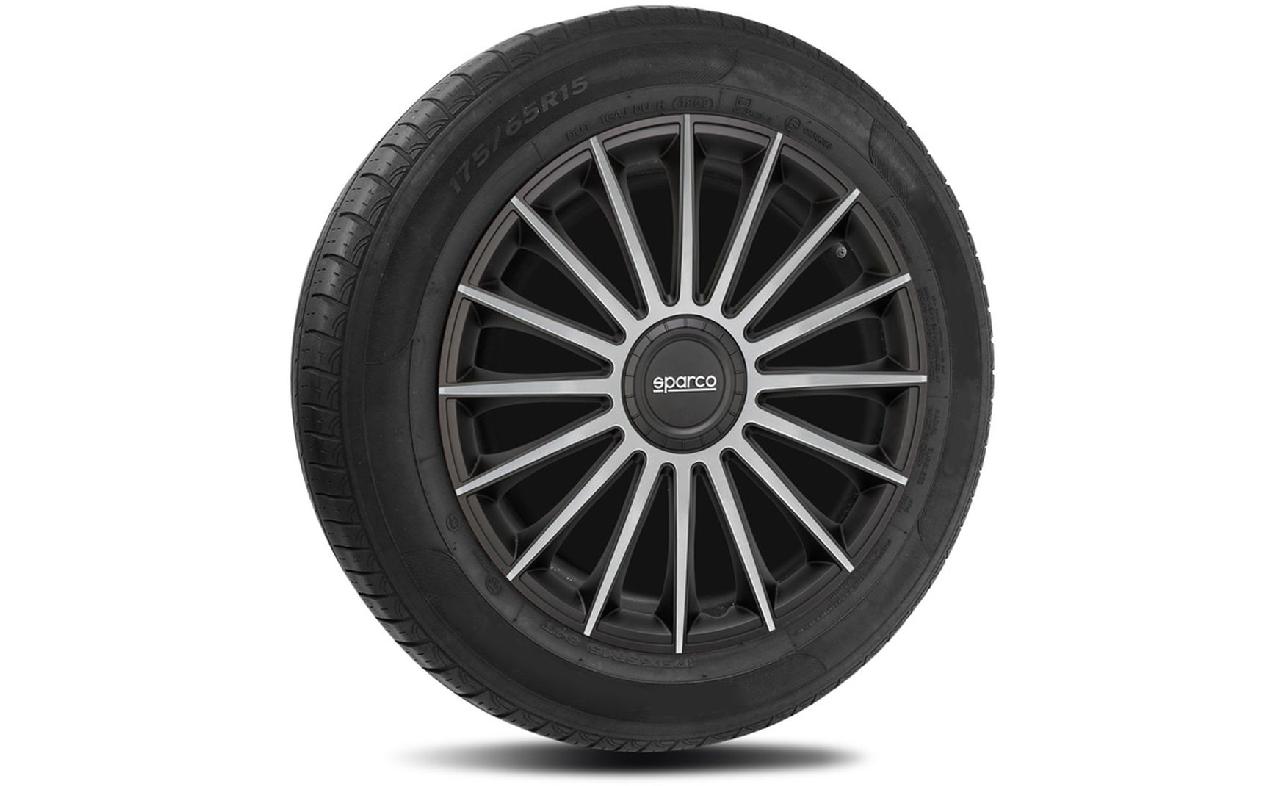 Enjoliveur 13 Pouces Noir RST - Pack De 4 Enjoliveurs - Pole