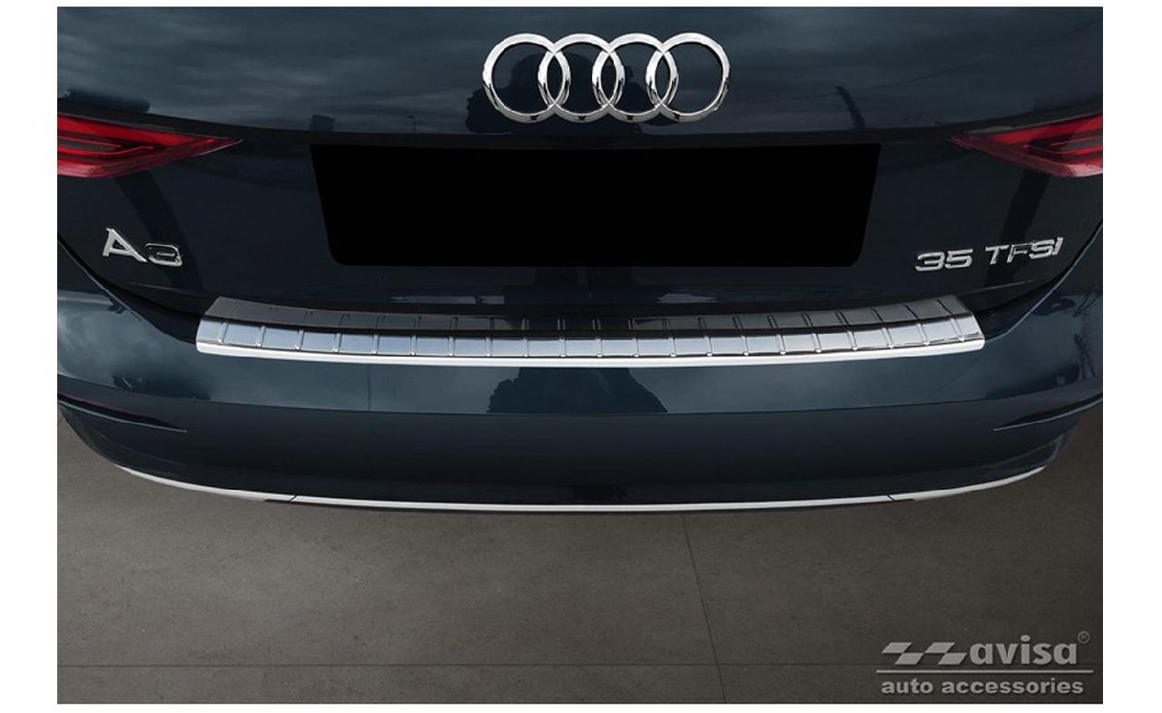 Protection de seuil de coffre Audi A3 Sportback (8Y) acier inox