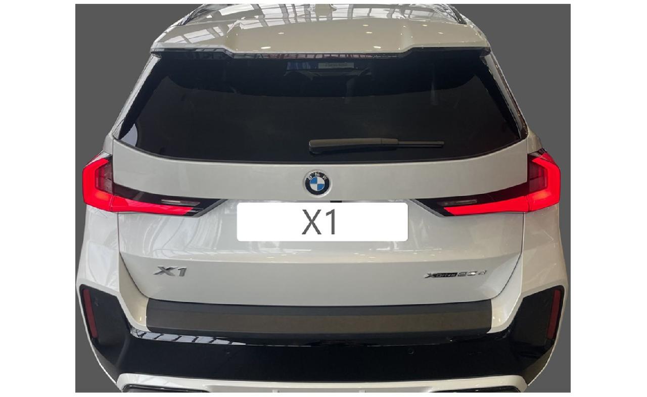 Avisa Protection Seuil Arrière INOX Noir BMW X1 U11 M-Sport 2022- Ribs