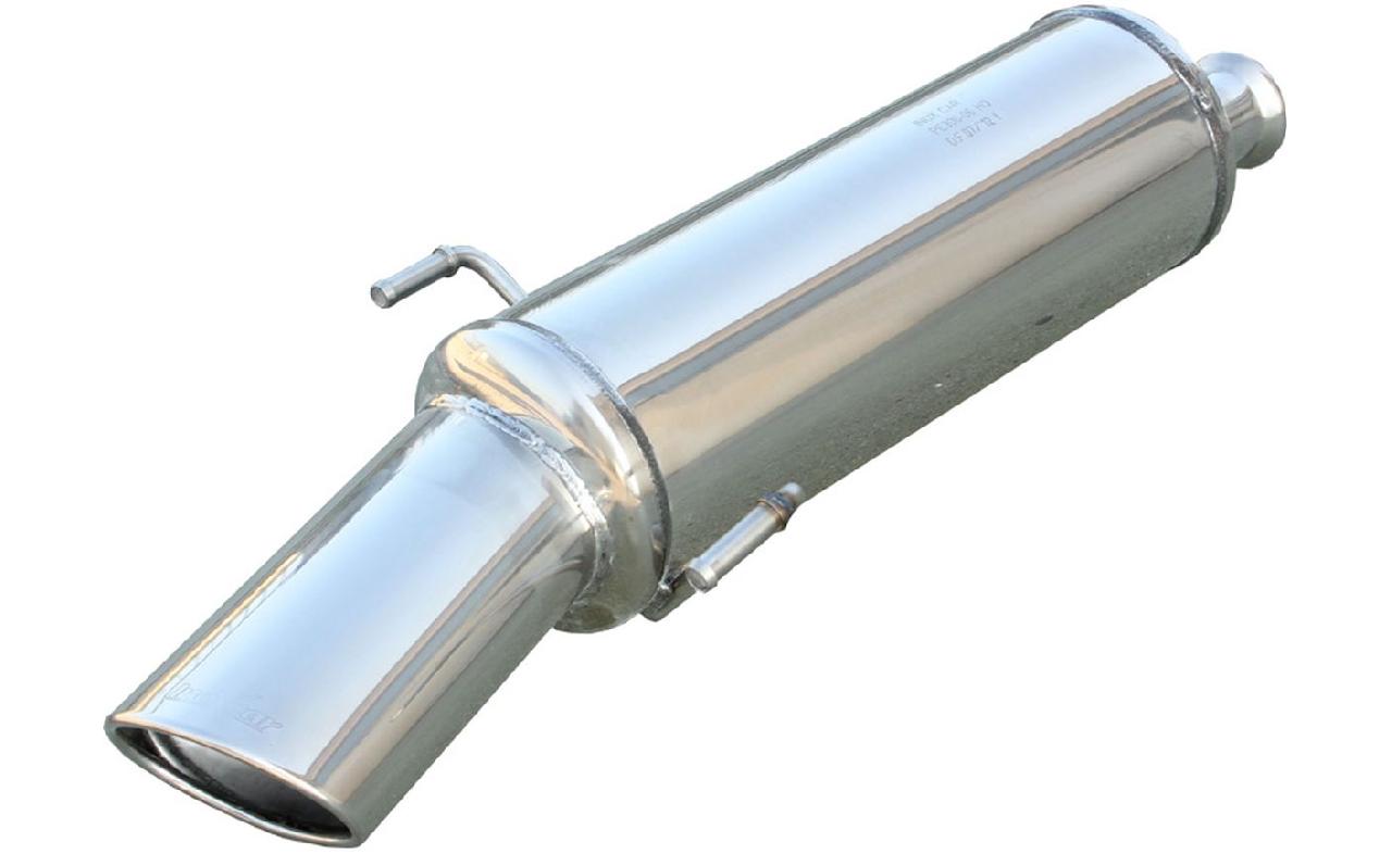 Échappement Arrière Pour Peugeot 306 Hayon - 1.4/1.6/1.8/1.9D, Tuyau Chromé, Neuf
