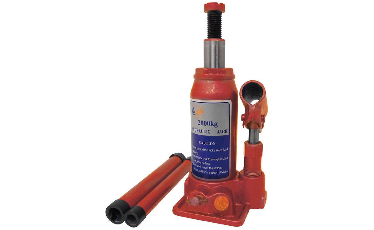 Carpoint Cric Hydraulique 2000kg - Levage Voiture Hauteur 155-325mm
