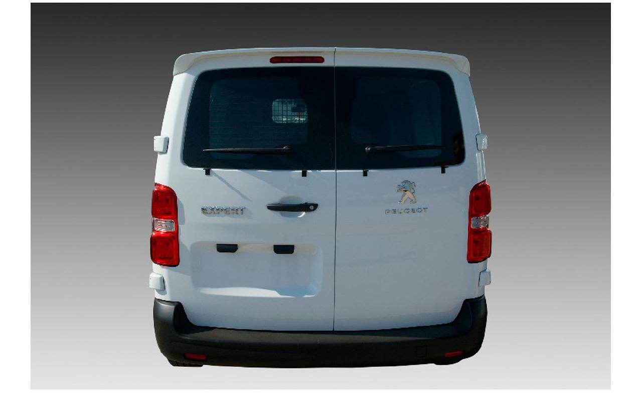 Roof spoiler compatible with Citroën Jumpy/Dispatch/Spacetourer & Peugeot Expert III/Traveller & Toyota Proace 2016- & Opel Vivaro C/Zafira Life 2019- (Models with tailgate) (PU Roof spoiler compatible with Citroën Jumpy/Dispatch/Spacetourer & Peugeot Expert III/Traveller & Toyota Proace 2016- & Opel Vivaro C/Zafira Life 2019- (Models with tailgate) (PU