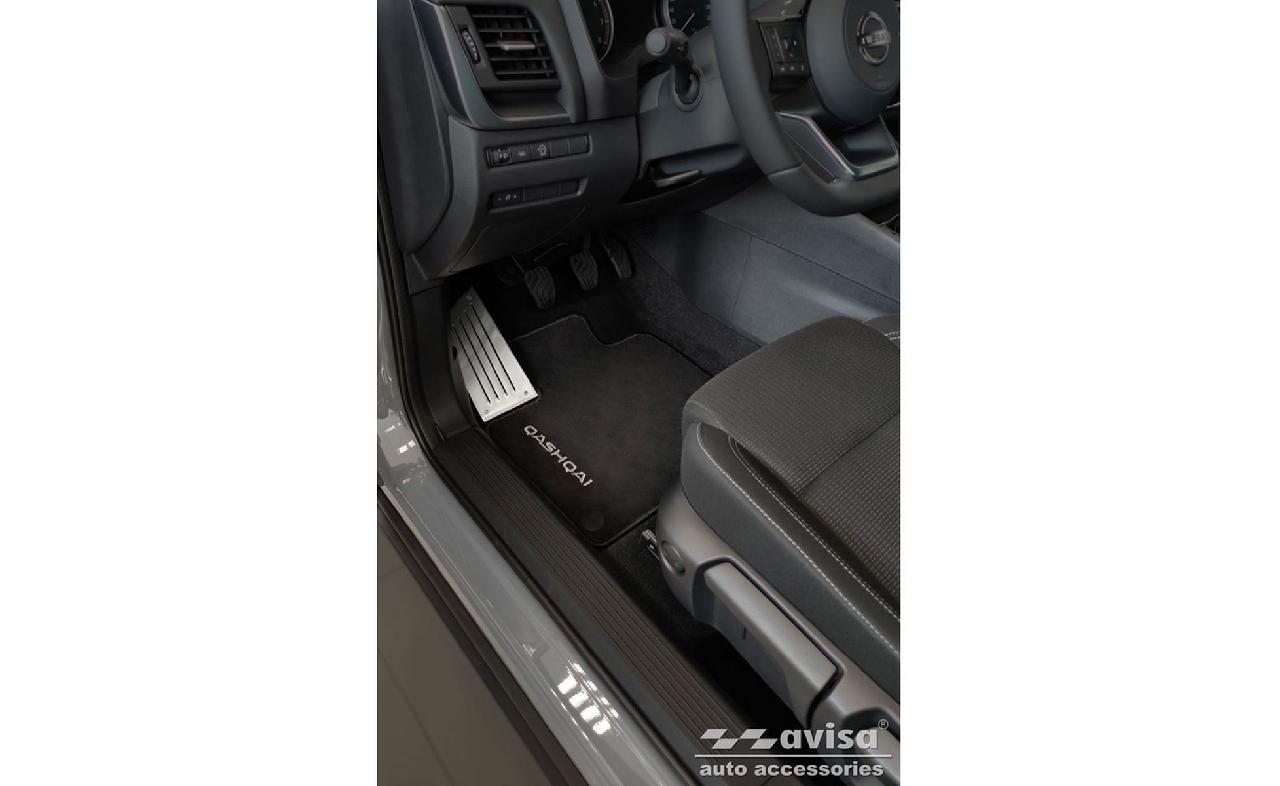 Repose-pieds En Acier Sur Mesure Pour Nissan Qashqai III 2021