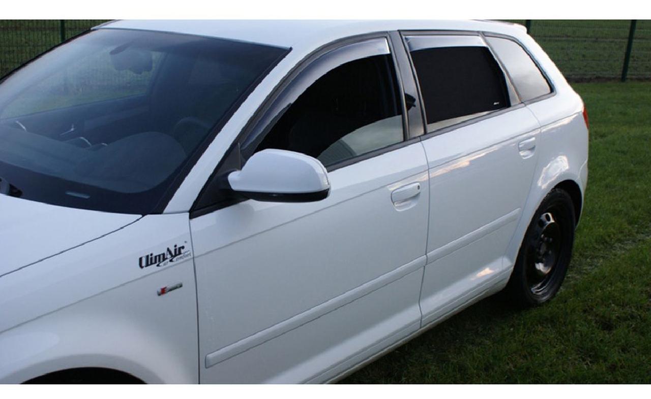 Déflecteurs Latéraux Gris Fumé Pour Citroën Jumper / Fiat Ducato / Peugeot Boxer 2006-