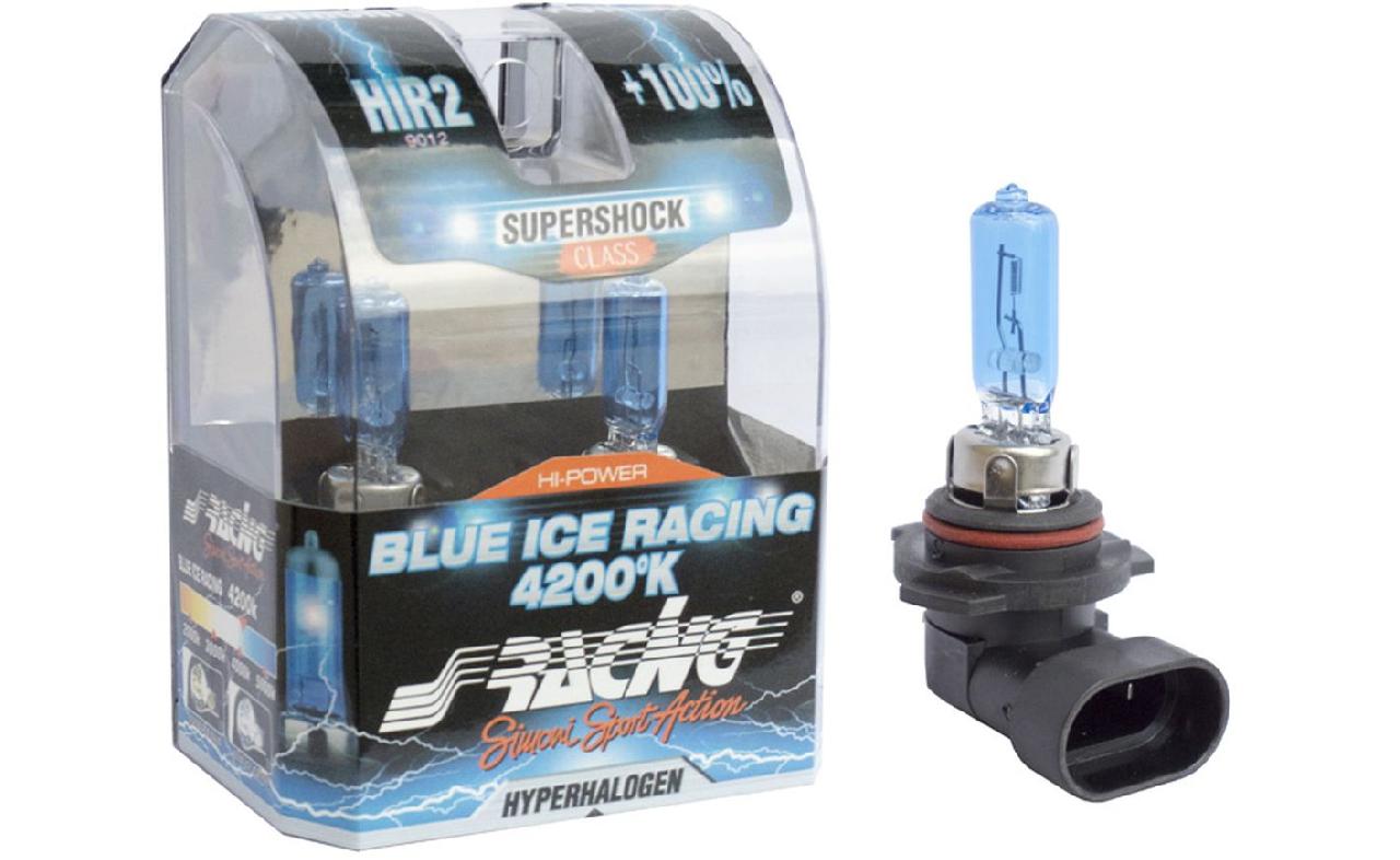 Simoni Racing Ampoules Halogène 'Blue Ice Racing' HIR2 (4200K) 12V/55W, set  de 2 (SR BIRHIR2)