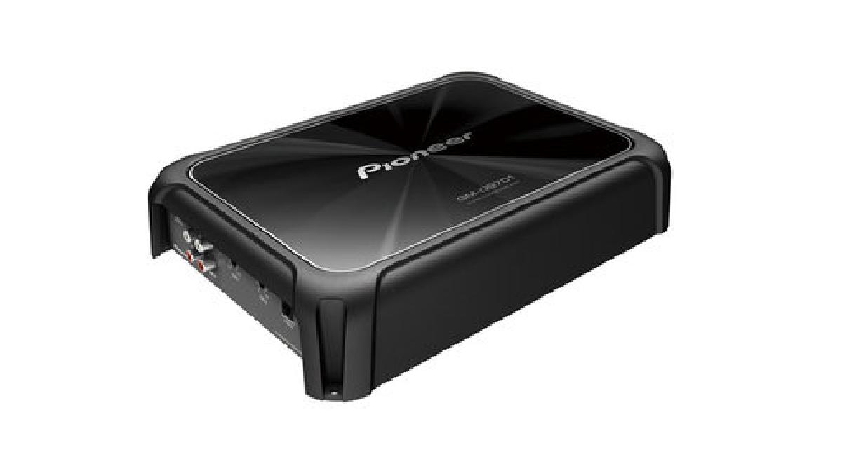 PIONEER+Amplificateur+2400W+de+voiture+%C3%A0+canal+unique+et+de+Classe+D+avec+t%C3%A9l%C3%A9commande+de+basses