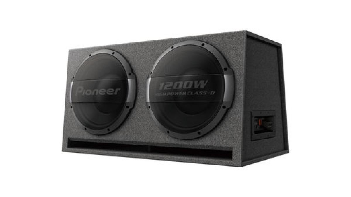 PIONEER+Caisson+de+basses+double+type+bass-reflex+%2830+cm+x+2%29+avec+amplificateur+int%C3%A9gr%C3%A9+%283+000+W%29.