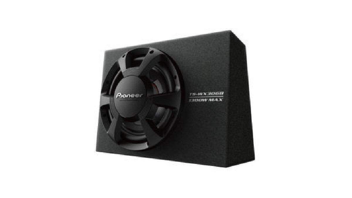 PIONEER+Caisson+de+graves+de+30+cm+pr%C3%A9-install%C3%A9+dans+une+enceinte+scell%C3%A9e+%281300+W%29