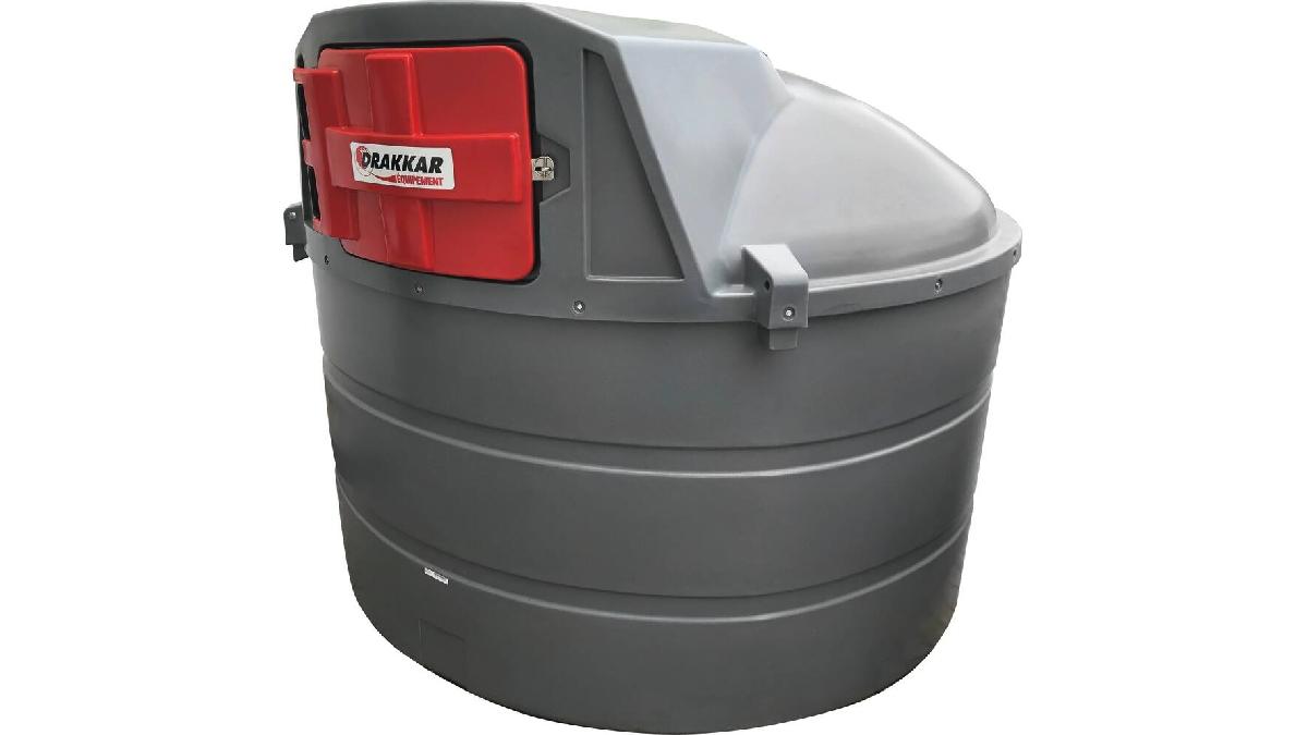 CUVE+STOCKAGE+FUEL+PEHD+DP+5000L+STATION+AVEC+FILTRE+230V+60L%2FMN