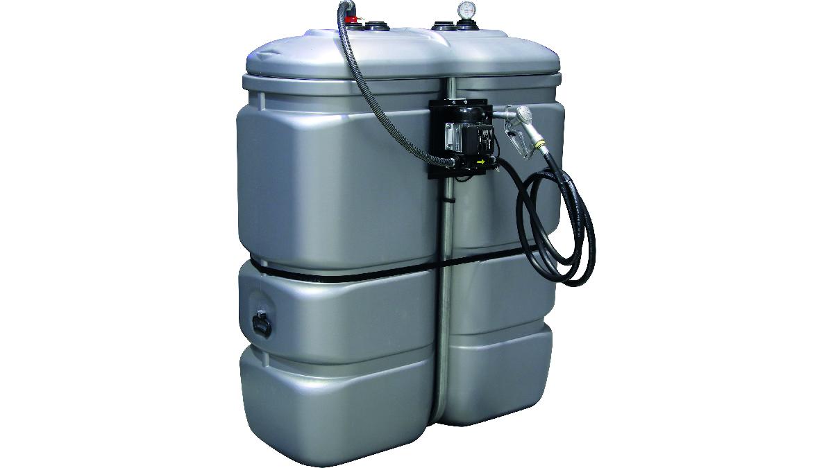 CUVE+STOCKAGE+FUEL+PEHD+DP+1000L+STATION+230V+60L%2FMN