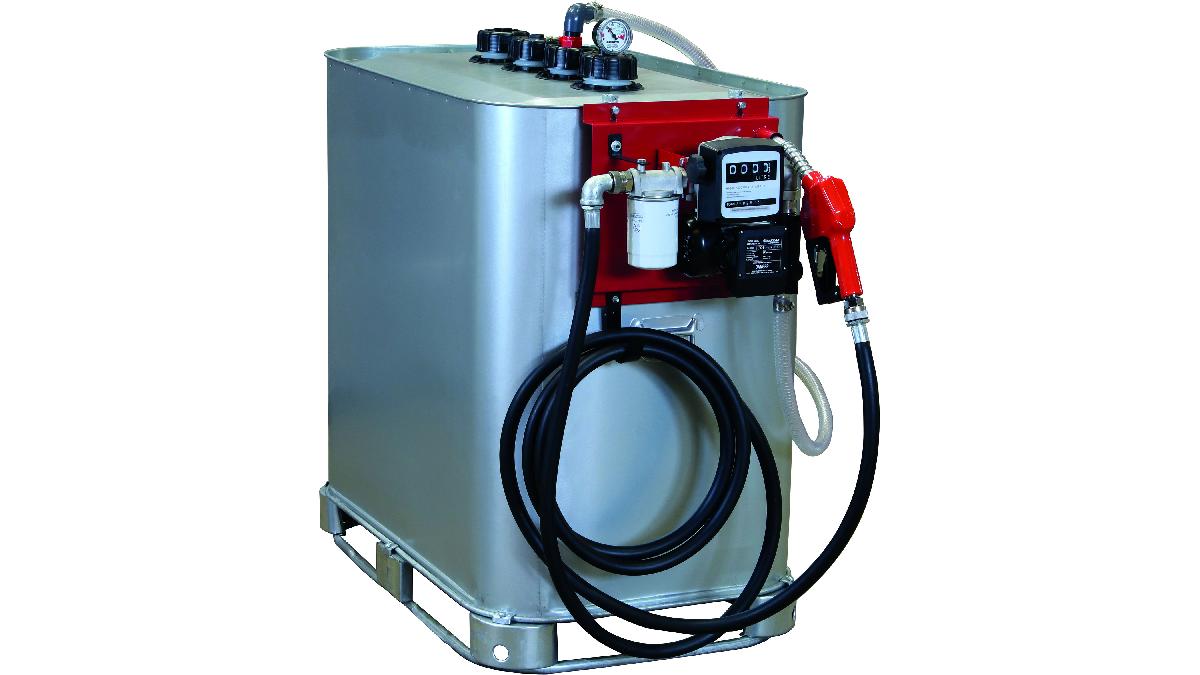 CUVE+STOCKAGE+FUEL+GALVA+DP+700L+-+STATION+230V+60L%2FMIN