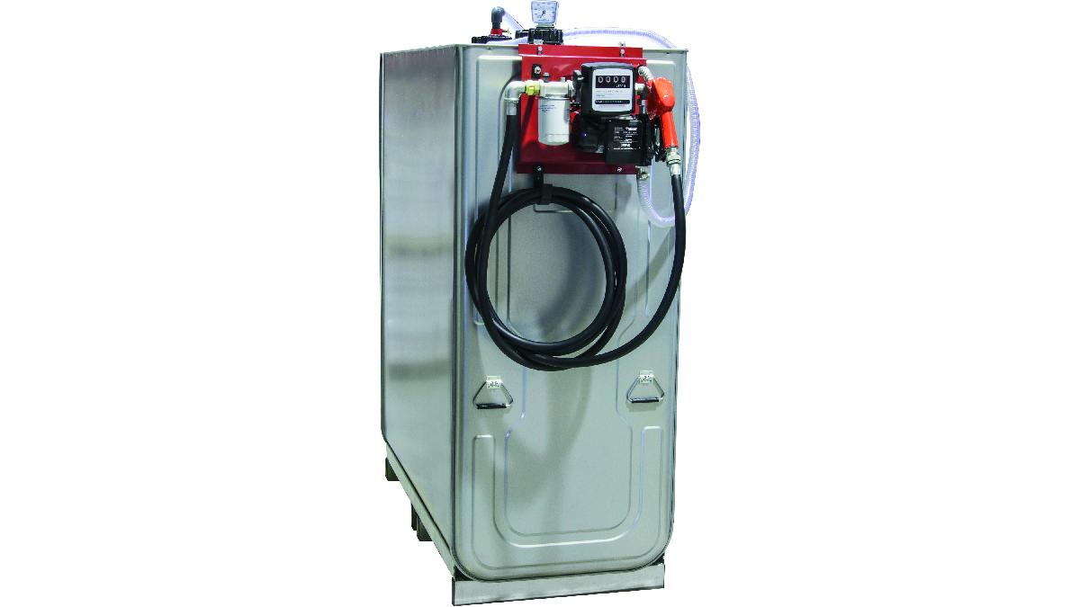 CUVE+STOCKAGE+FUEL+DP+GALVA+1500L+STATION+230V+60L%2FMIN