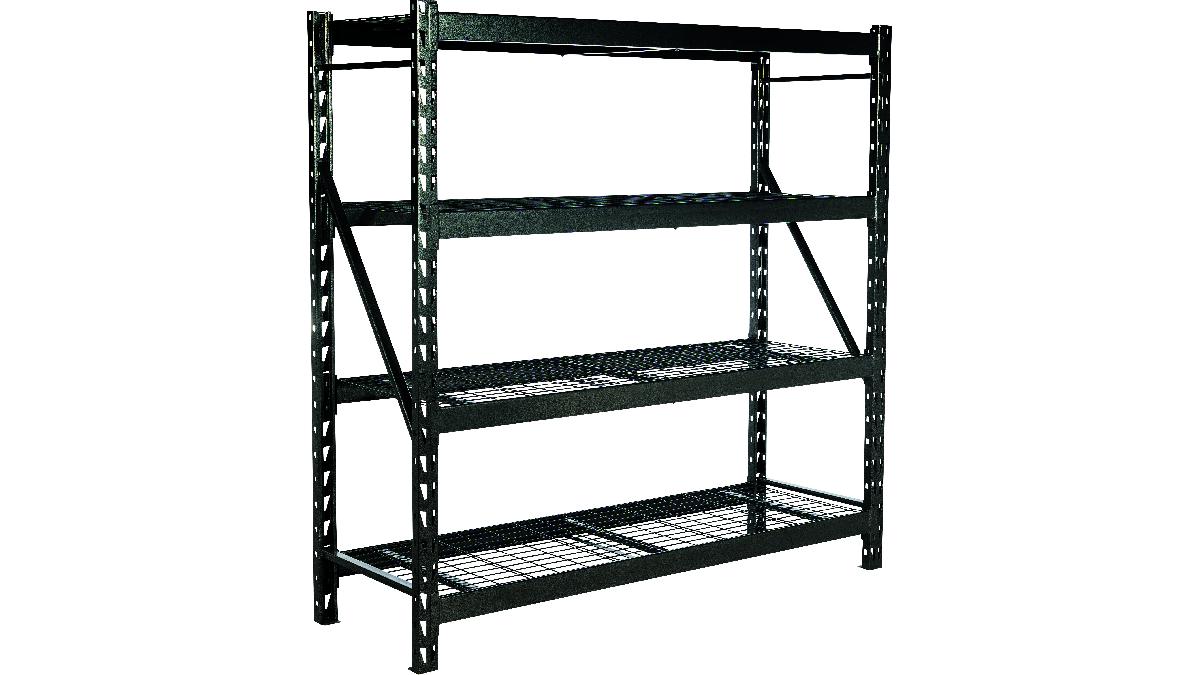 RAYONNAGE+D%27ATELIER+%28ETAGERE%29+MI-LOURD+183x61x183cm+-+NOIR+-+2000+KGS