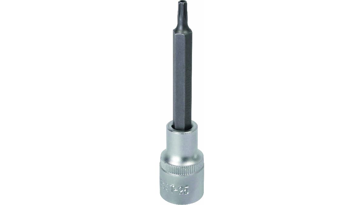 DOUILLE+100mm+EMBOUT+TORX+PERCE+1%2F2%22+TAILLE+T25+%2ADT%2A