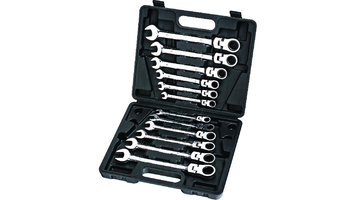 12+CLES+MIXTES+ARTICULEES+A+CLIQUET+EN+MALLETTE