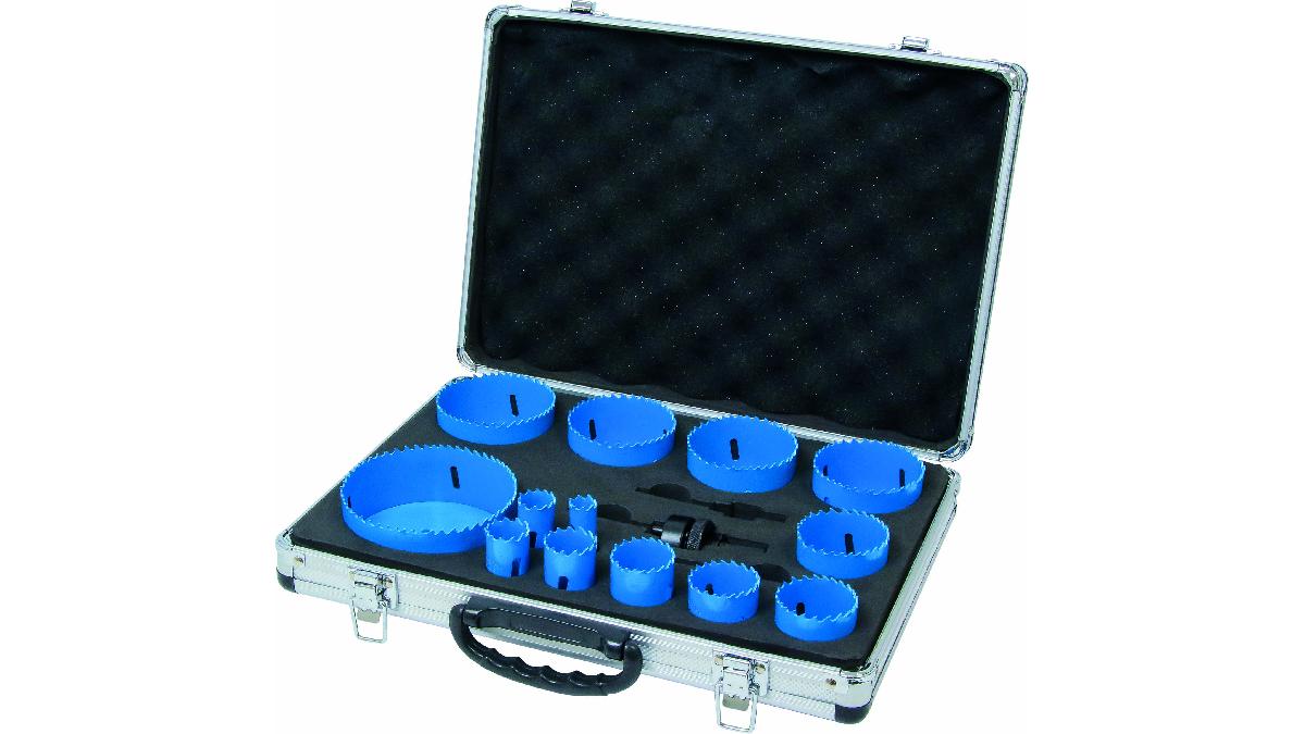 COFFRET+DE+13+TREPANS+HSS+BI-METAL+INDUSTRIE+DIAM+16+A+102