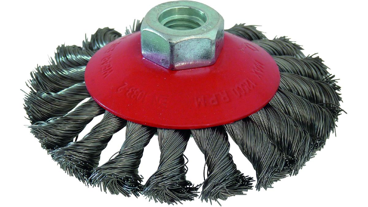 BROSSE+CUVETTE+D.100+M14+FIL+0.35+ACIER+TORSADE