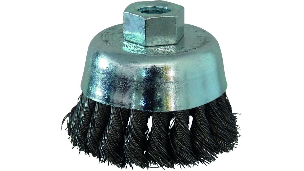 BROSSE+COUPE+CONIQUE+D.70+M14+FIL+0.50+ACIER+TORSADE