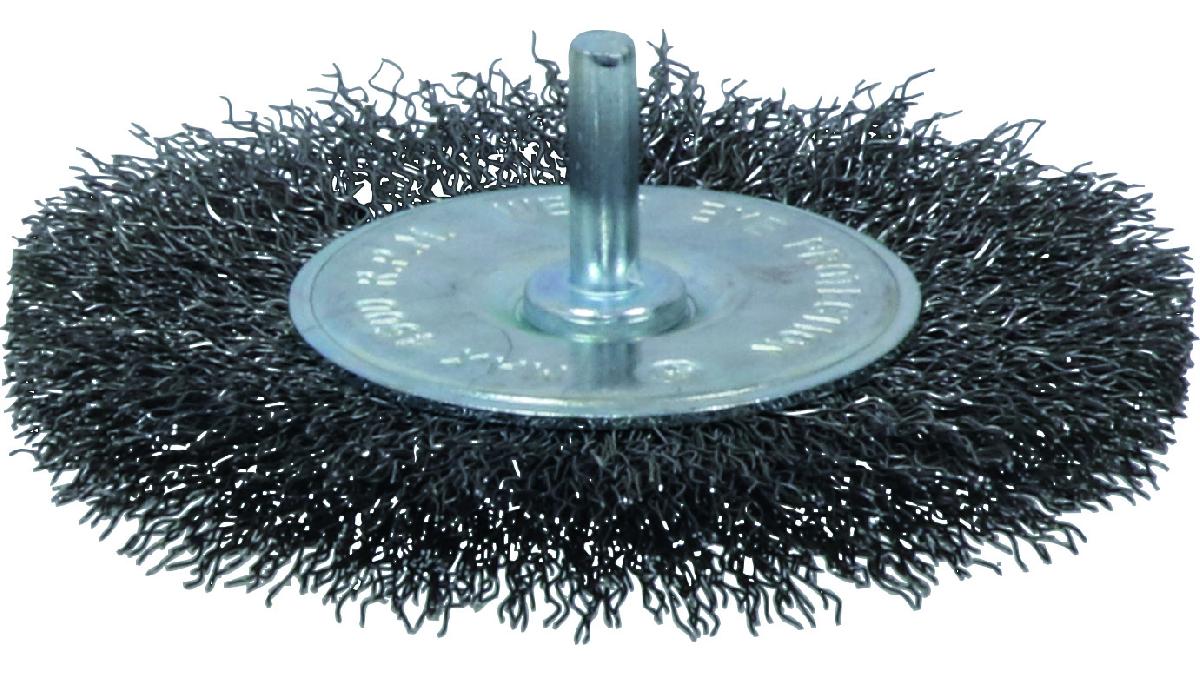 BROSSE+CIRCULAIRE+D.100+SUR+TIGE+FIL+0.30+ACIER+ONDULE