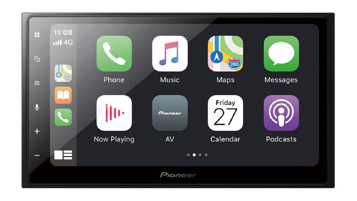 PIONEER+Autoradio+Multim%C3%A9dia%2C+2+DIN%2C+%C3%89cran+6%2C8%22%2C+Apple+CarPlay%C2%AE%2C+Android+Auto%E2%84%A2%2C+Bluetooth%C2%AE%2C+Cam%C3%A9ra+de+recul