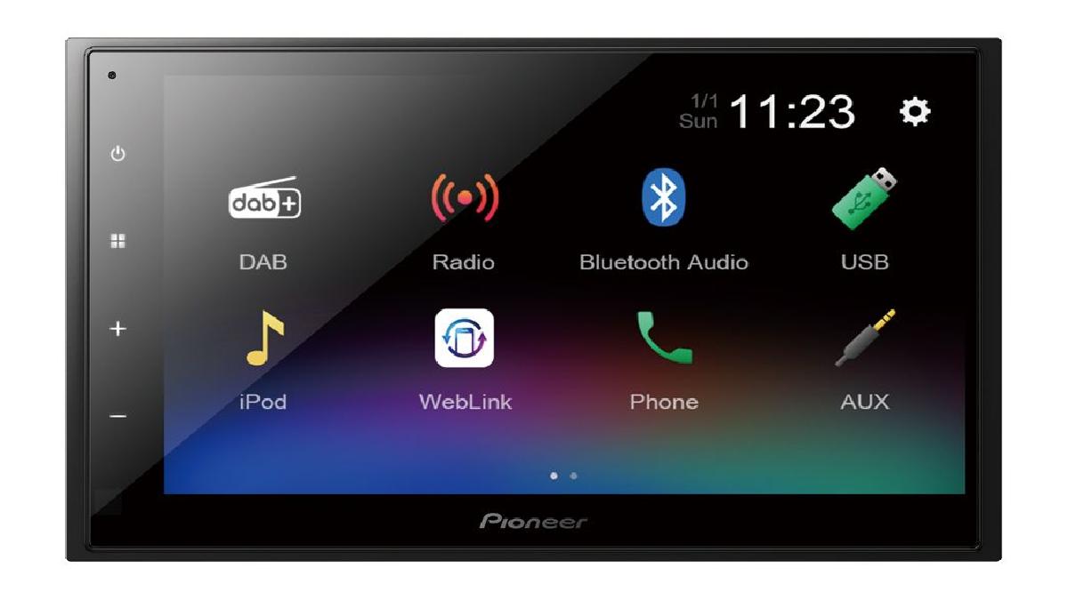 PIONEER+Autoradio+Multim%C3%A9dia%2C+2+DIN%2C+%C3%89cran+6%2C8%22%2C+Bluetooth%C2%AE%2C+Cam%C3%A9ra+de+recul